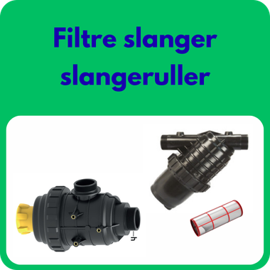 Filtre slanger og slangeruller