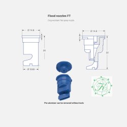 FT9003&nbsp;Spredde dyse DT 1,5