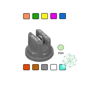 DG TeeJet Lavdriftdyse (plast), Brun