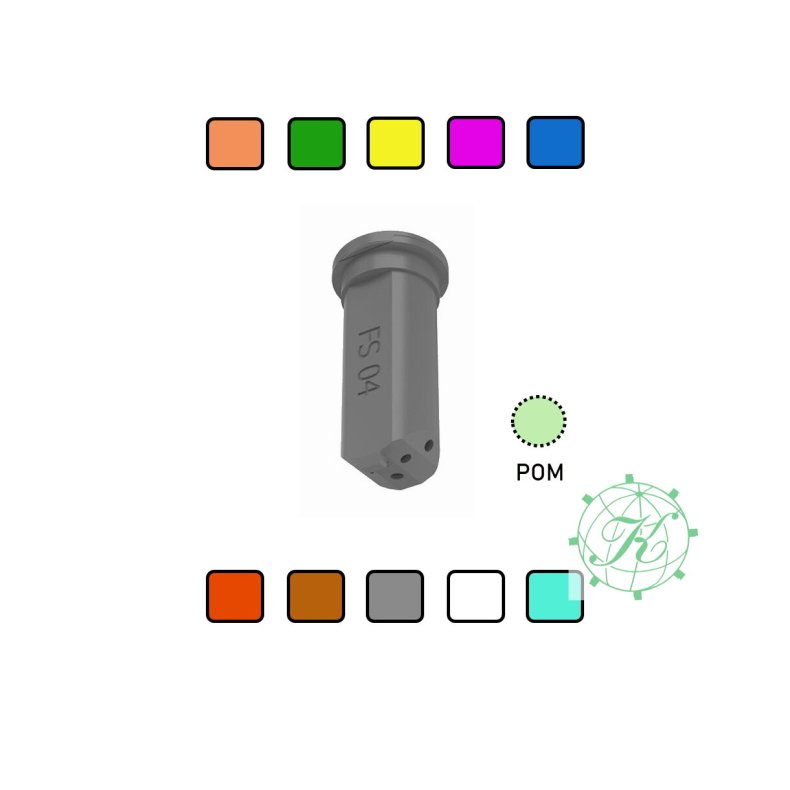 G&oslash;dningsdyse FS 5-hullet bl&aring;