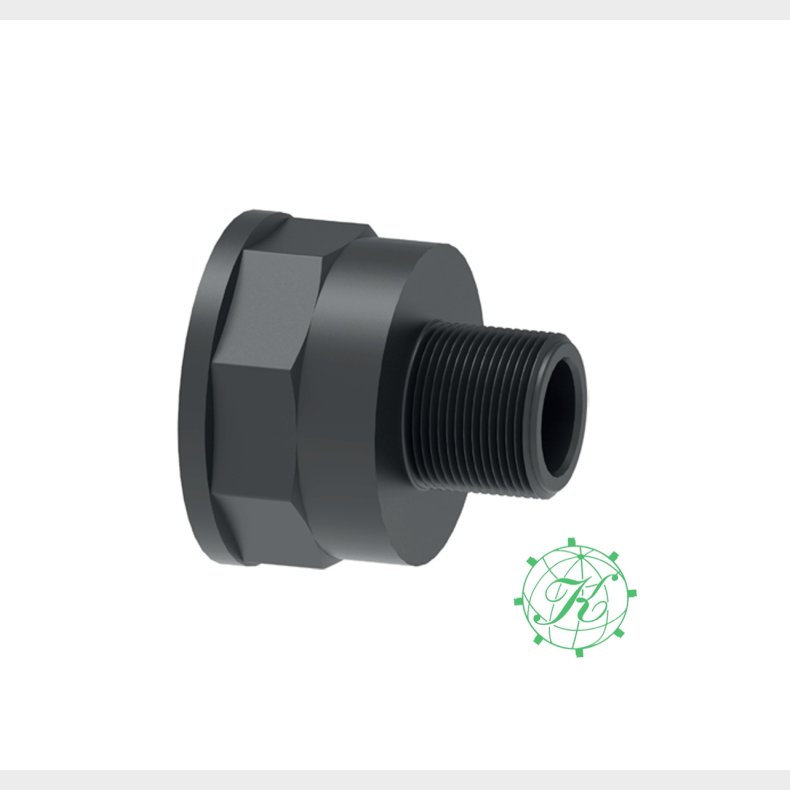 Spidsmuffe F-M 1"-3/4"