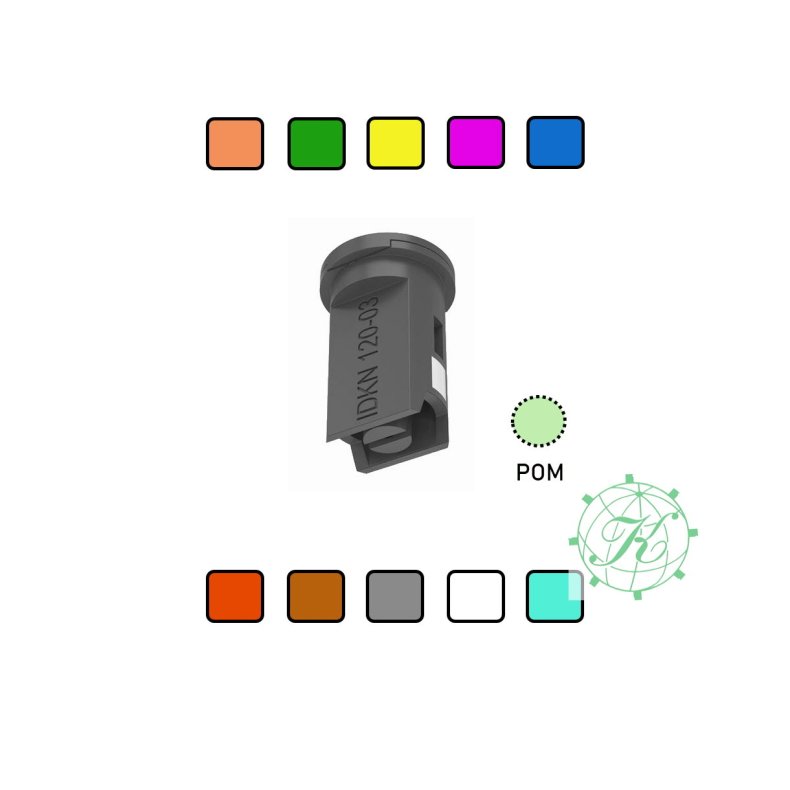 Luftinduktionsdyse IDKN 120-03 bl&aring;