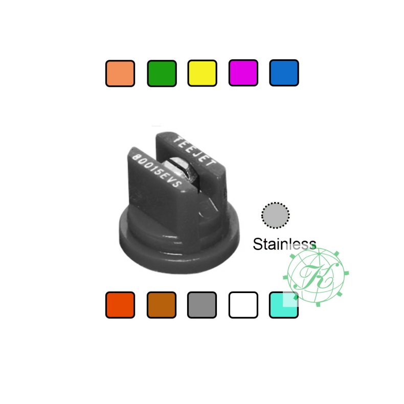 Even Teejet dyse rustfr orange