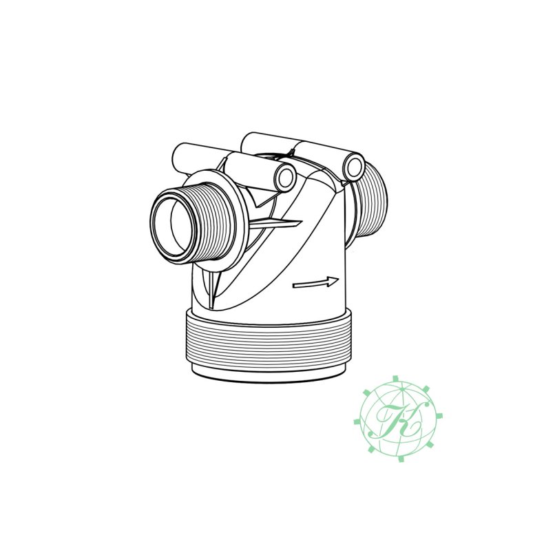 Krop for 1" liniefilter