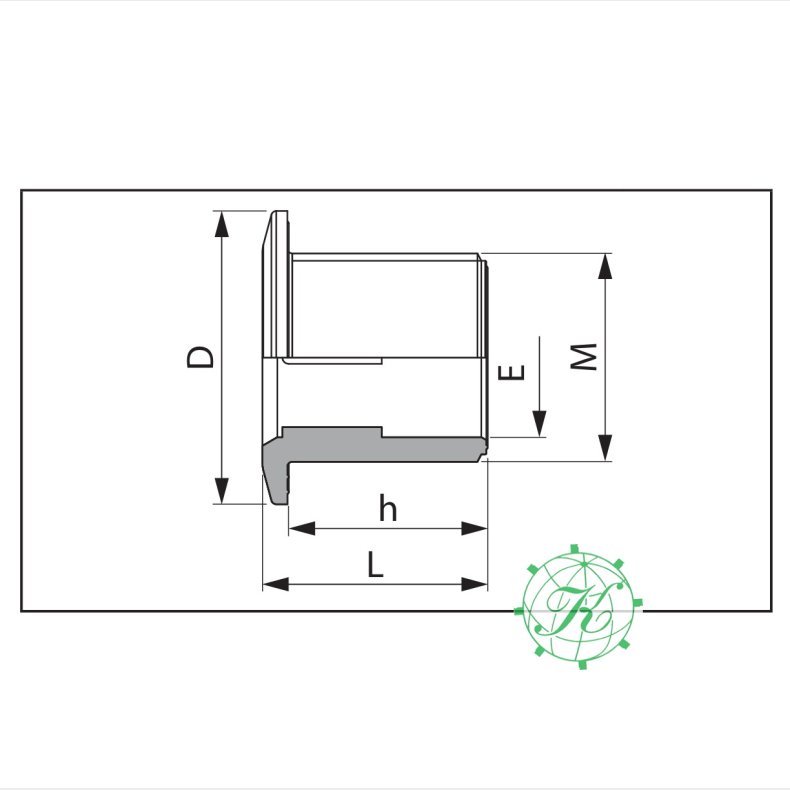 Tankgennemf�ring 1/2"
