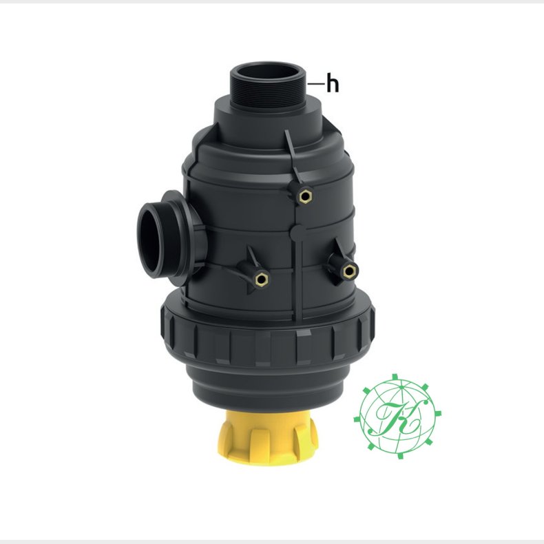 Filter-Sug 2" Gev 1"1/2 Ventil 50M