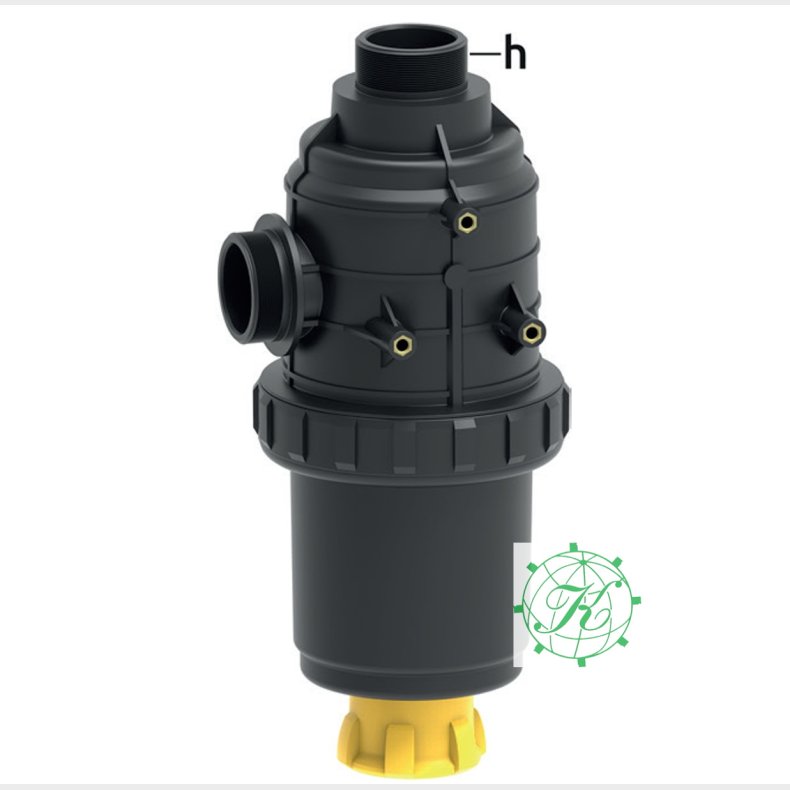 Filter-Sug 2" Lang Ventil 50M