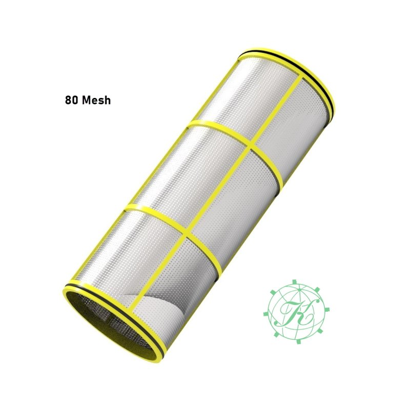 Filter Element 58X210 Gul (80MESH)  11/2" linie