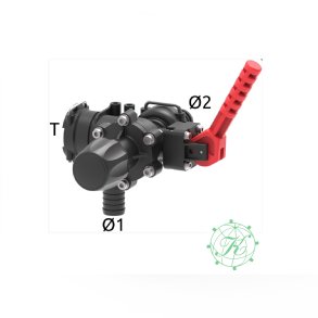 Hoved ventil manuel 180L/min