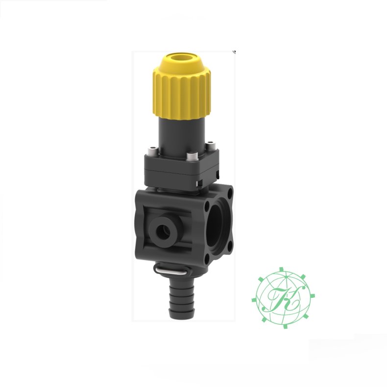 Overtryksventil 463 sort 10bar